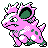 Nidorina shiny front-facing sprite from Pokémon Crystal