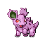 Nidorina shiny front-facing sprite from Pokémon Emerald