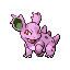 Nidorina shiny front-facing sprite from Pokémon FireRed