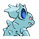 Nidorina back-facing sprite from Pokémon SoulSilver