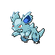 Nidorina front-facing sprite from Pokémon SoulSilver