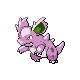 Nidorina shiny front-facing sprite from Pokémon SoulSilver