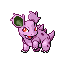 Nidorina shiny front-facing sprite from Pokémon Sapphire