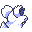 Nidorina back-facing sprite from Pokémon Yellow