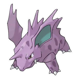 Nidorino official artwork