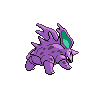 Nidorino back-facing sprite from Pokémon Black 2