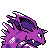 Nidorino back-facing sprite from Pokémon Crystal