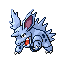 Nidorino shiny front-facing sprite from Pokémon Emerald