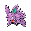 Nidorino front-facing sprite from Pokémon FireRed