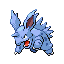 Nidorino shiny front-facing sprite from Pokémon FireRed