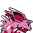 Nidorino back-facing sprite from Pokémon Silver