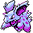 Nidorino shiny front-facing sprite from Pokémon Silver