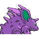 Nidorino back-facing sprite from Pokémon Platinum