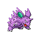 Nidorino front-facing sprite from Pokémon Platinum