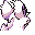 Nidorino back-facing sprite from Pokémon Red
