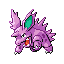 Nidorino front-facing sprite from Pokémon Ruby