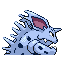 Nidorino shiny back-facing sprite from Pokémon Ruby