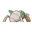 Nincada back-facing sprite from Pokémon Sapphire