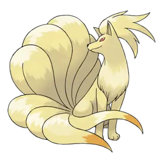 Ninetales official artwork