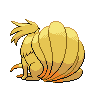 Ninetales back-facing sprite from Pokémon Black