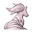 Ninetales shiny back-facing sprite from Pokémon Sapphire