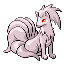 Ninetales shiny front-facing sprite from Pokémon Sapphire