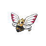 Ninjask back-facing sprite from Pokémon Black 2