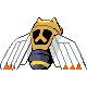 Ninjask back-facing sprite from Pokémon Pearl