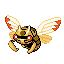 Ninjask shiny front-facing sprite from Pokémon Emerald