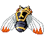Ninjask back-facing sprite from Pokémon Ruby