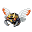 Ninjask front-facing sprite from Pokémon Ruby