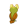 Noctowl shiny back-facing sprite from Pokémon Black