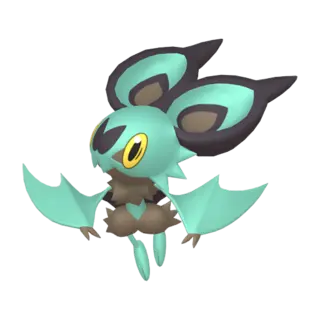 Noibat shiny front-facing sprite from Legends Za