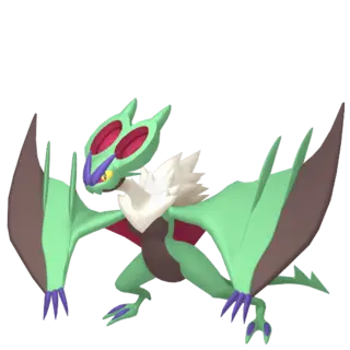 Noivern shiny front-facing sprite from Pokémon Alpha Sapphire