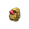 Nosepass shiny front-facing sprite from Pokémon White 2