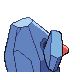 Nosepass back-facing sprite from Pokémon Diamond