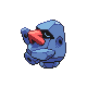 Nosepass front-facing sprite from Pokémon Diamond