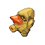 Nosepass shiny front-facing sprite from Pokémon Emerald