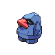 Nosepass front-facing sprite from Pokémon Platinum