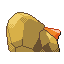 Nosepass shiny back-facing sprite from Pokémon Ruby