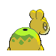 Numel back-facing sprite from Pokémon SoulSilver