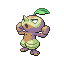 Nuzleaf front-facing sprite from Pokémon Emerald