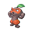 Nuzleaf shiny front-facing sprite from Pokémon Ruby