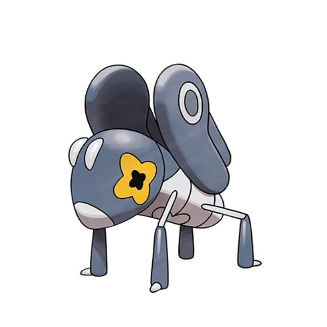Nymble, the Grasshopper Pokémon — Bug-type Pokémon official artwork