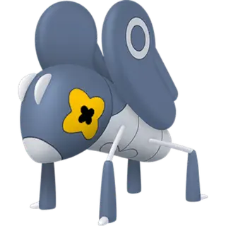 Nymble front-facing sprite from Pokémon Violet