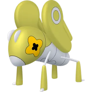 Nymble shiny front-facing sprite from Pokémon Violet