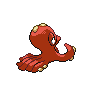 Octillery back-facing sprite from Pokémon White 2