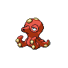 Octillery front-facing sprite from Pokémon White 2
