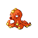Octillery front-facing sprite from Pokémon Diamond