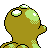 Octillery shiny back-facing sprite from Pokémon Silver